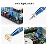Professional 4 Claws Tweezers IC Extractor Jewelry Tweezers Precision Parts Clamp Tweezers Electronic Component Pick Up Puller