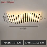 modern living room lamps ceiling light interior decoration for home house led lamps for bedrooms linear ceiling light home lamp