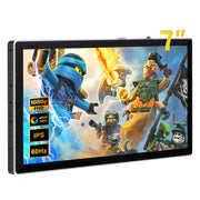 Gaming Monitor 7 Inch FHD Touch Potable Monitor 1920x1080 IPS Raspberry Pi Orange Pi Pocket PC Monitor Wisecoco LCD Monitor