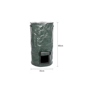 Garden Compost Bag Garbage Can 13.77x23.6in Fine Workmanship Garden Waste Bags Eco Friendly For Courtyard