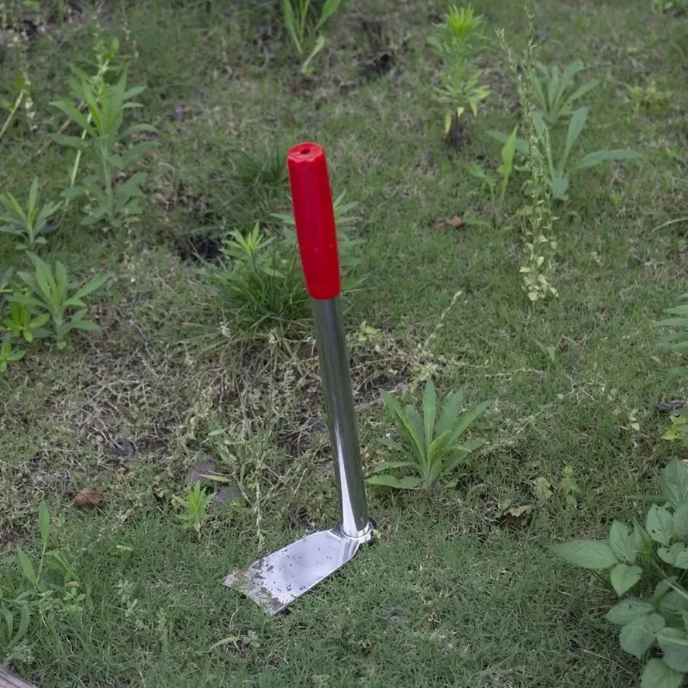 Digging Tools Manual Gardening Hoe Stainless Steel Multi-Purpose Weeding Hoe Anti-Rust Agriculture Tools Garden Yard Farm