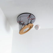 Ceiling Baseball Toy Training Equipment Mini Overhead Sports Goal Portable Indoor Mini Baseball Hoops Game Toys For Kids Adults
