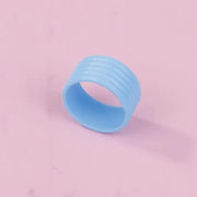 Tennis Game Accessories- 4Pcs Silicone Racket Grip Rings, Sweat-absorbency, Improved Handle Grip Strength