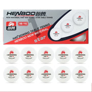 H40+New Material Table Tennis One Star Two Star Three Star Stable Endurance Training Ball