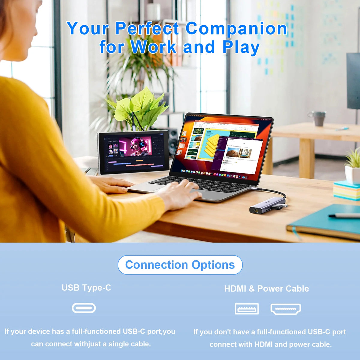 Gaming Monitor 7 Inch FHD Touch Potable Monitor 1920x1080 IPS Raspberry Pi Orange Pi Pocket PC Monitor Wisecoco LCD Monitor