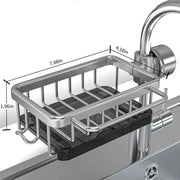 Kitchen Sink Faucet Storage Rack Dishwasher Vegetable Sink Supplies Household Drain Basket For Bathroom Gadget