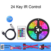 Smart Led Lights Strip TV Smart Bedroom Lighting Bluetooth Usb Led Strip Rgb 5V Adhesive Led Tape 5050 Wall Room Decoration