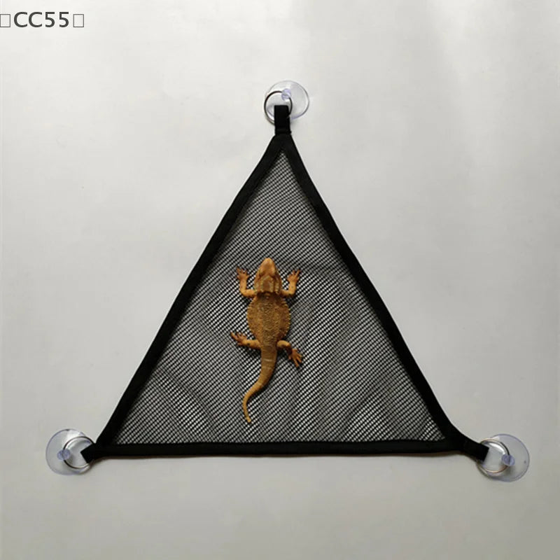 〔CC55〕Reptile Hammock Lounger Accessories For Large Small Bearded Dragons Anole Geckos Lizards Or Snakes Supplies