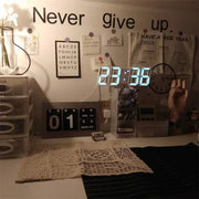 Digital Decoration for Bedroom Desk Watches Led Wall Clock Living Room Alarm Modern Home and Decoration Electronic Table Decor