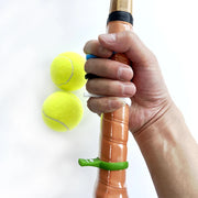 Tennis racket handle isolator posture corrector sports training accessory for accurately improving tennis skills