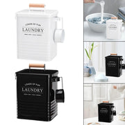 Laundry Powder Storage Farmhouse Decor Multifunctional Grain Rice Pet Food Organizer Aesthetic Portable Storage Bin