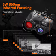 GTMEDIA N4 Night Vision Binoculars Infrared Night-Visions Device 1080P 5X Digital Zoom Head Mount Goggles Day/Night Use Outdoor