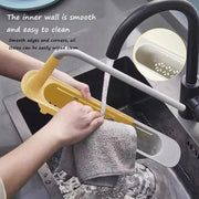 Kitchen Sink Drain Rack Telescopic Sink Shelf Sinks Organizer Soap Sponge Holder Storage Basket Kitchen Gadgets Accessories Tool