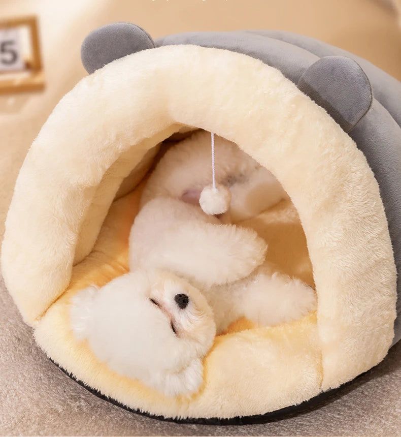 Dog Bed Small Beds for Dogs Slippers Nest Warm Accessories Large Accessory Puppy Washable Supplies Cats Basket Medium Sofa Plush