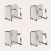 4Pcs Kitchen Storage Rack, Punching-free Wall Under Cabinet Cutting Board , Multi-functional , Accessories