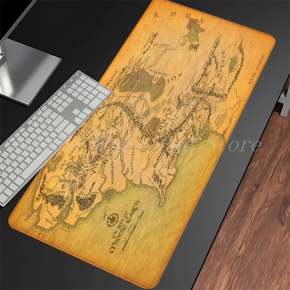 Pc Gamer Accessories L-lord of the Rings Mousepad Xxl Gaming Mouse Pad Desk Mat Keyboard Large Extended Protector Mice Keyboards