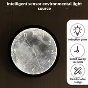 Smart Luminous Wall Clock Modern Creative Wall Clocks Silent Movement Clock Interior Living Room Decoration Shine LED Watch