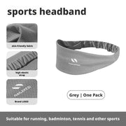 Sport Headband Breathable Non Slip Sweatband Fitness Running Tennis Headband Lightweight Sweat Wicking Hairband