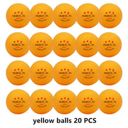 New Huieson 3 Star 20~100 PCS ABS 40+ Material Professional Table Tennis Balls TTF Table Tennis Ping Pong Balls For Competition