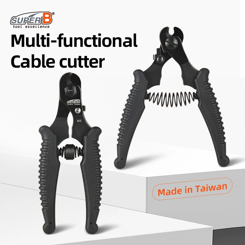 Super B Cable Cutter Pliers Professional Bike Tools Wire Breaker MTB Cycling Tool Line Clamp Repair Bicycle Accessories