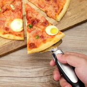 Kitchen Gadget Stainless Steel Triangular Cake Spatula Plastic Handle Mirror Finish Pizza Peel Household Cheese Shovel Bakery