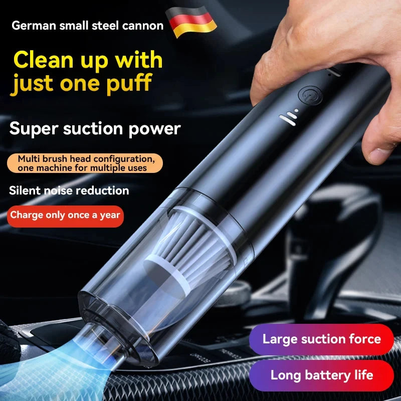 Dust Collector Smart Wireless Portable Vacuum Cleaner Powerful Suction electric Home Cleaning Car Vacuum Cleaner 2025 NEW