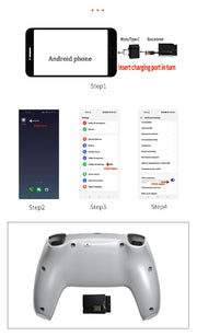 Wireless Gaming Controller For PS1 PS2 PS3 PC Android Wireless Controller Video Game Handheld Game Console Entertainment Gamepad