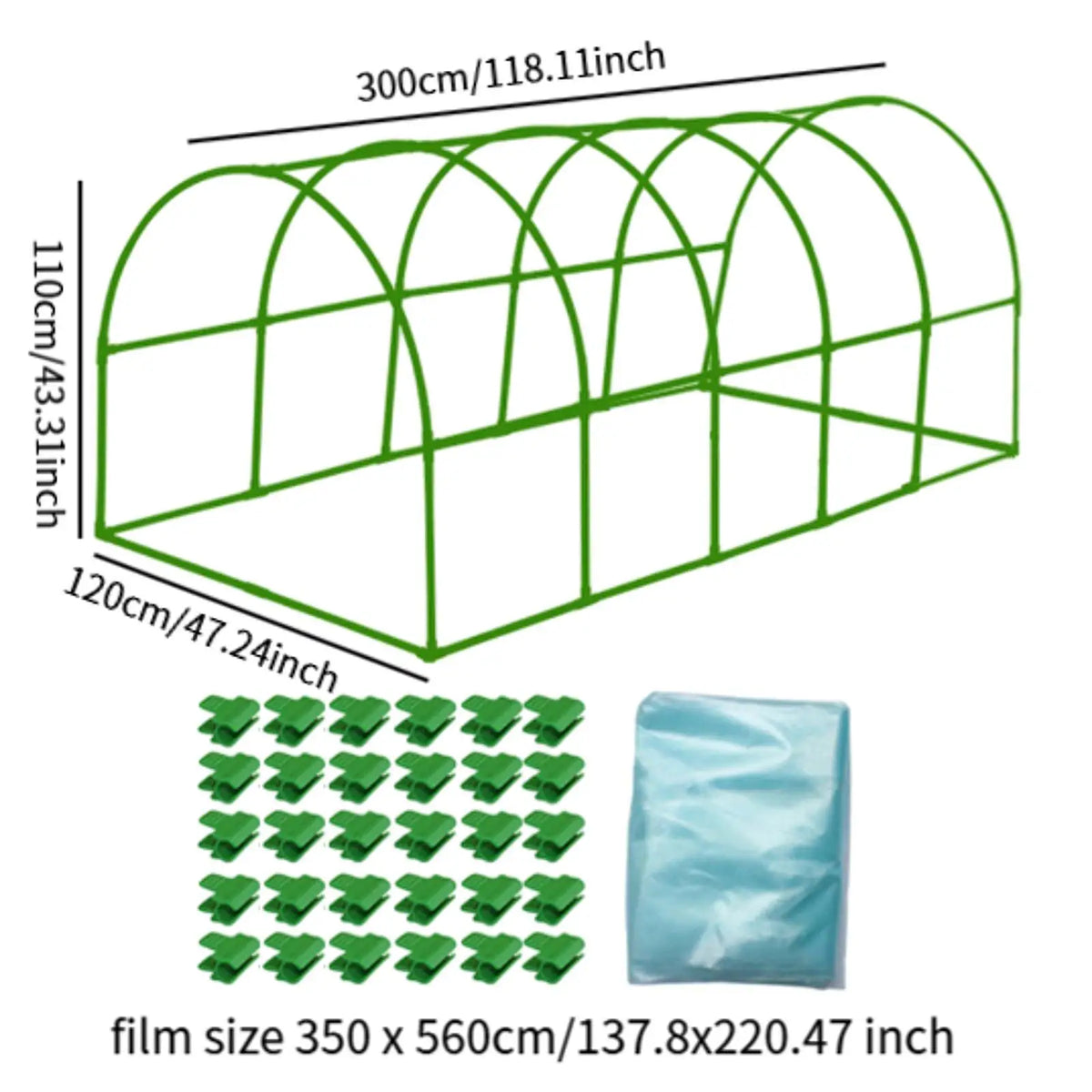 Garden Greenhouse Nursery Plant Cover Tent Fruit Flowers Growing Protection Easy Installation for Home Patio Outside Backyard