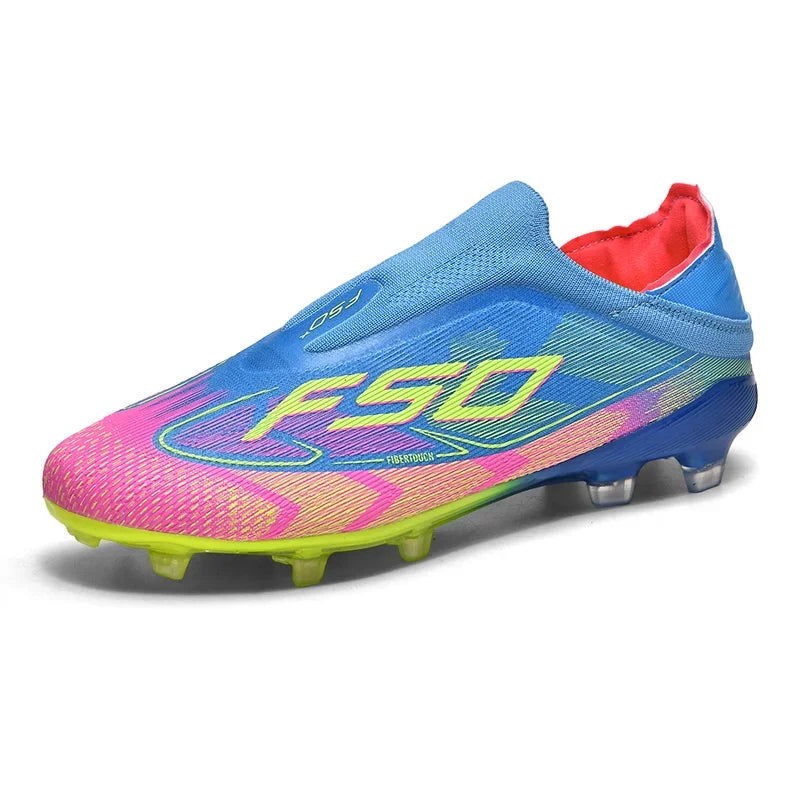 Men Women Soccer Shoes Society Professional Ultralight Cleats Indoor Football Shoes Training Outdoor Football Boots Resistant