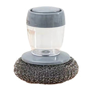 Kitchen Soap Dispensing Dishwashing tool Cleaning Brushes Easy Use Scrubber Wash Clean Tool Soap Dispenser Brush Gadgets