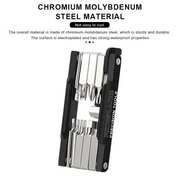 Bicycle Multi Tools For Bike Repair Tool 20 in 1 Portable Chain Splitter Cutter Hex Spoke Wrench Screwdriver Multitool