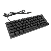60% Gaming Keyboard 61 Key RGB Gaming Keyboard Mechanical RGB Backlit Ergonomic Design Wired Keyboard Mechanical Gaming Keyboard