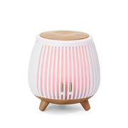 Air diffusers home idea household supplies decorative lights wood grain design mini desktop aromatherapy diffuser humidifier