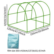 Garden Greenhouse Nursery Plant Cover Tent Fruit Flowers Growing Protection Easy Installation for Home Patio Outside Backyard