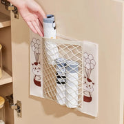 Kitchen storage bag, garbage bag, storage artifact without punching, household wall mounted storage, hanging bag, plastic storag