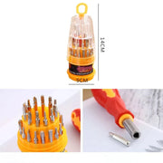 31-in-1 Multifunctional Screwdriver Set Portable Manual Repair Tool Kit Phone iPad Camera Watch Household Combination Tool Set