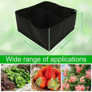 Garden Planting Bag Multi-gird Felt Growing Bag Rectangle Planting Nursery Pot Vegetable Tomato Potato Planting Container Plant