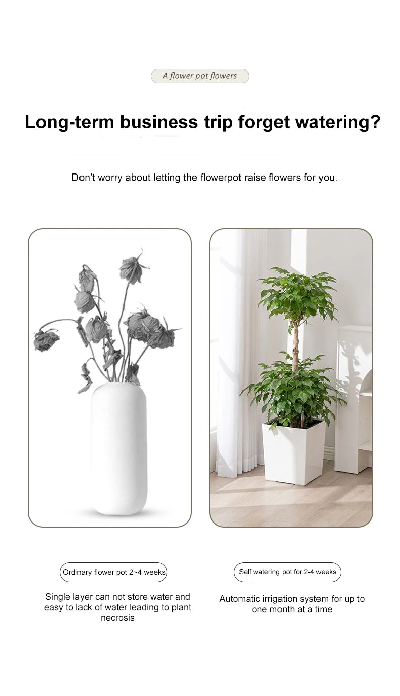 2026 Garden Planter DesignBig Outdoor Planters Garden Indoor Plant Large Hanging Planter Supplies Minimalism Small Vintage Self