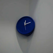 Living Room Silent Wall Clocks Simple Non-Ticking Punch-Free Corner Wall Clock Bedroom Technology Luxury Art Home Decoration