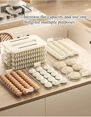 Refrigerator Food Storage Box Practical Simple Organizers Leak-Proof Portable Food Kitchen Travel Reusable Plastic Storage Boxes