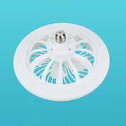 Smart Ceiling Fan 30W  Fans With Lights Remote Control Bedroom Decor Ventilator Lamp Air Invisible Blades Silent for Living Room