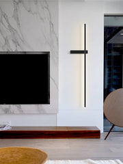 Modern Simple Living Room TV Background Wall Fitting Bedside Lighting In Bedroom Designer Staircase Light Long Indoor Wall Lamp