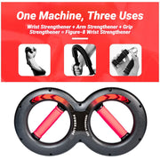 Hand Strength Grip Trainer Multifunction Forearm Force Fitness Springs Power Wrist Arm Exerciser Of 8 Shape Strengthener Equipme