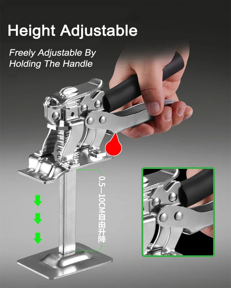 New Hand Lifting Tool Labor-Saving Arm Jack Door Panel Drywall Lifting Cabinet Board Lifter Tile Height Adjuster Elevator Tools