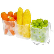 5/1PCS Refrigerator Storage Boxes Food Fresh Organizer Cold Storage Crisper Fruit Spice Food Container Boxes Home Kitchen Box