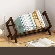 Desktop Bookshelf Home Living Room Small Decoration Bamboo Decorative Shelf Desk Multi-shelf Bookcase Storage Shelf