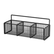 Kitchen Wall Mounted Storage Rack Onion Ginger Garlic Condiments Spice Shelf Punch-Free Vegetable Fruit Drain Basket