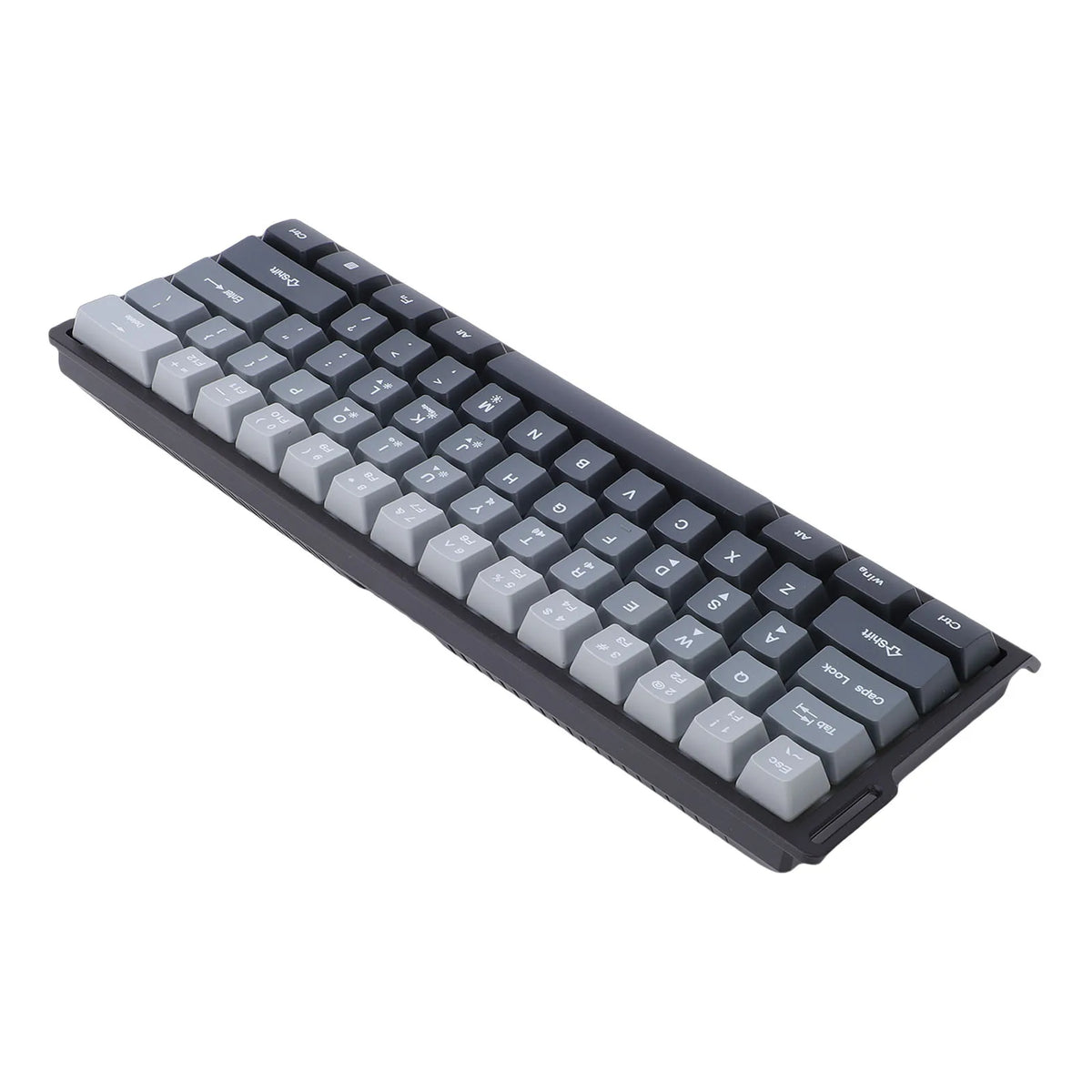 61 Keys Wired Gaming Keyboard 60 Percent RGB Backlit Compact Gaming Keyboard with Lanyard for Laptop PC 61 Keys Gaming Keyboard