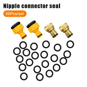 NEW 50pcs/lot Gardening Tools And Equipment O-Type Waterproof Rings Pipe Plastic Joint Sealing Rings Garden Accessories