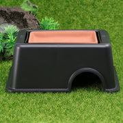 Reptile Hide Rest Cave Reptile Accessories Animal Rest Nest Rest Hide Pet Supplies Habitat Humidifying for Reptile Pets Toys